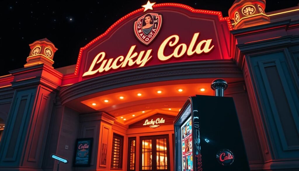 Lucky Cola Casino visual identity