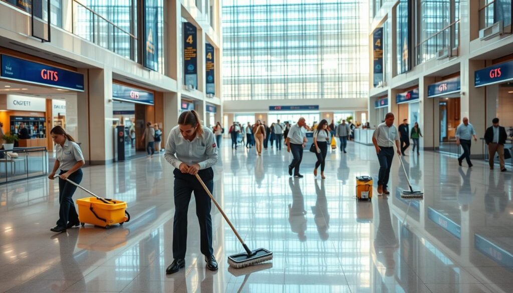 商業中心清潔服務