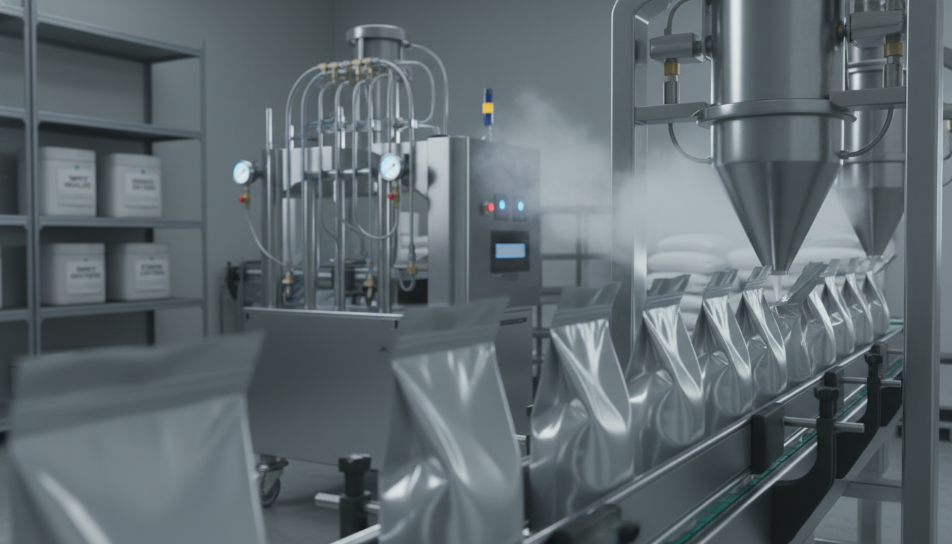 Protein Powder Packaging Process