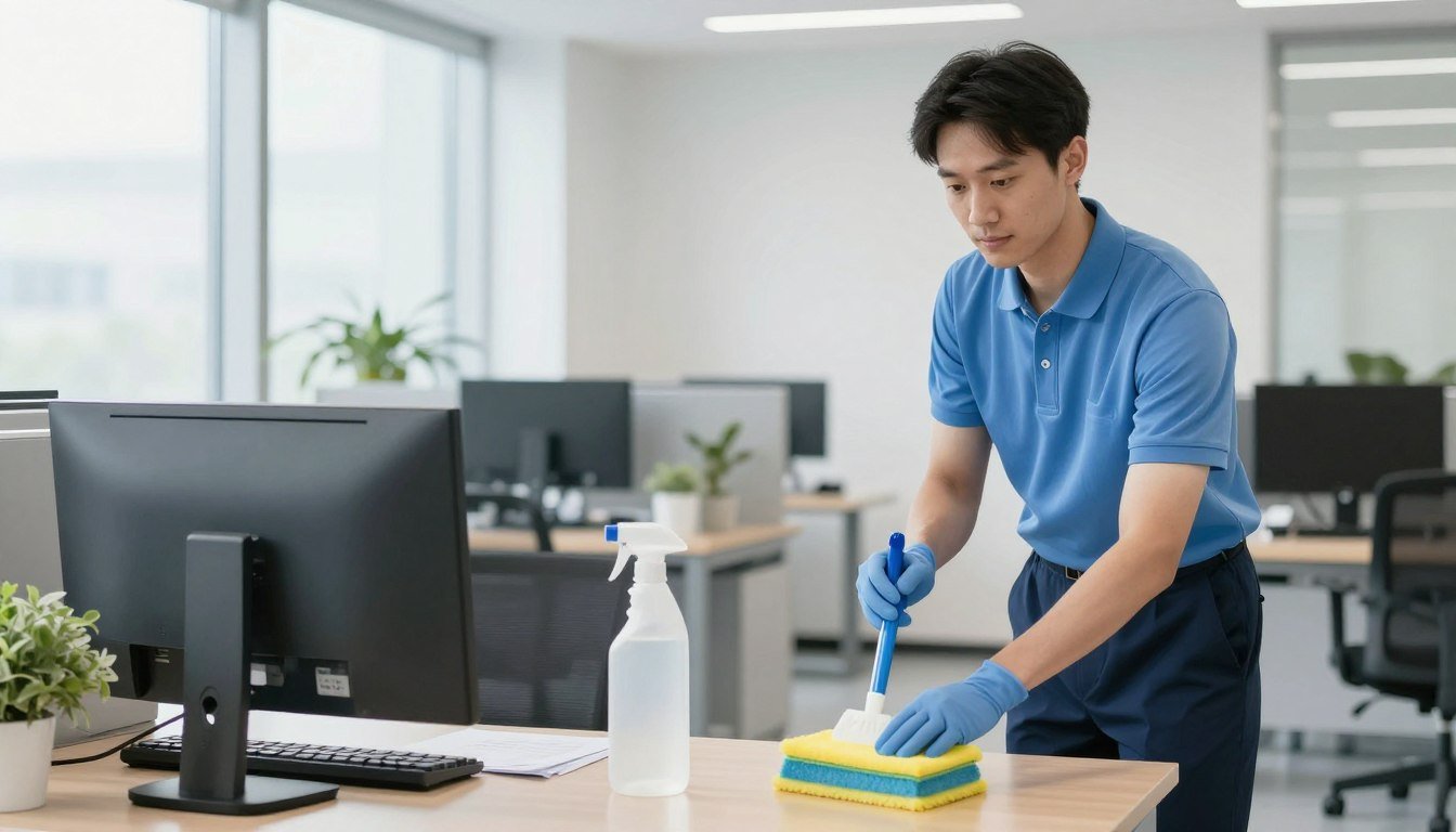 辦公室清潔, 寫字樓清潔